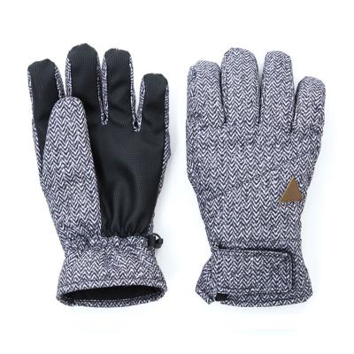 China Women's Skiing Gloves Winter Knight Gloves Windproof Plush Thickened Motorcycle Gloves Warm OEM for sale