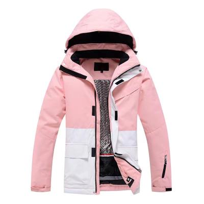 China Women's Skiing Jacket Outdoor Windproof Sports Waterproof Breathable Leisure Warm Breathable Ski Suit OEM for sale