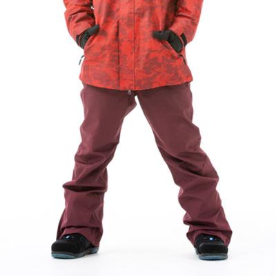 China Wholesale Custom Red Mens Snow Pants Waterproof Warm Breathable OEM Leisure Anti-UV Outdoor Ski Pants for sale