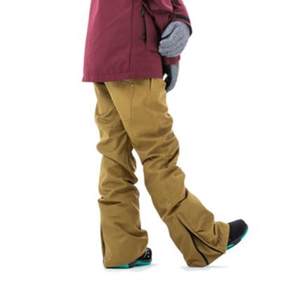 China Anti-UV Woman Snowboarding Custom Made Khaki Snow Pants Skiing Pants Winter Pants OEM for sale