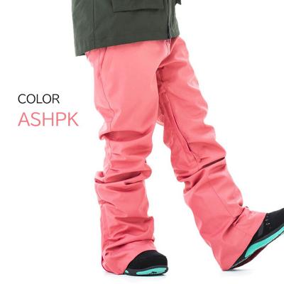 China Pink Outdoor Waterproof Warm Breathable Ski Pants OEM Customized Wholesale Anti-UV Leisure Ski Suit for sale