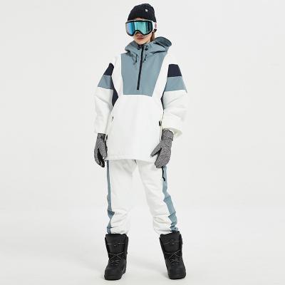 China OEM Breathable Wear-resistant Warm And Windproof New Winter Breathable Ski Pantsuit Ski Wear Skiing Suit Outdoor OEM for sale