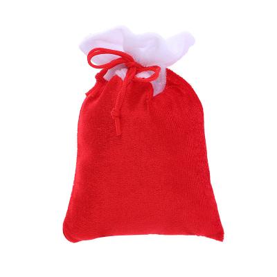 China Recyclable Christmas Stocking Gift Bags Santa Claus Snowman Decoration Gift Bag for sale