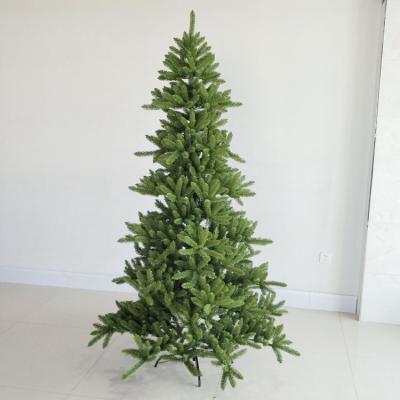 China Wholesale Eco - Friendly In Stock Fast Delivery Christmas Tree With Green Pine Fiber Optic Holiday Decoration for sale