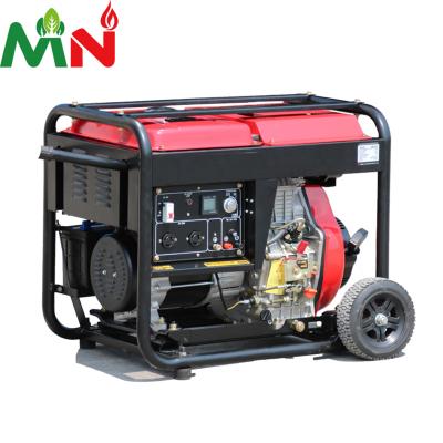 China Small diesel generator 3 phase 220v 5kva generator 5kw diesel generator MN6500X/E for sale