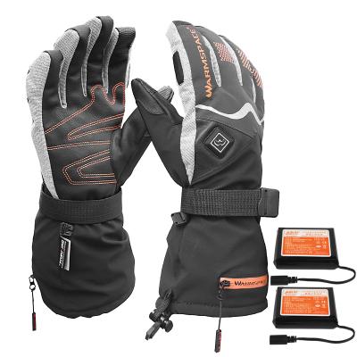 China WARMSPACE Unisex Electric Thermal Gloves Powered By Rechargeable Battery For Outdoor Motorcycle Riding Skiing Winter for sale