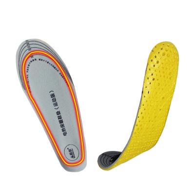 China WARMSPACE Constant Temperature Insoles Warm Slit Type Electric Heating Hoof Insoles Keep Warm at Constant Temperature Rechargeable Lithium Battery for sale