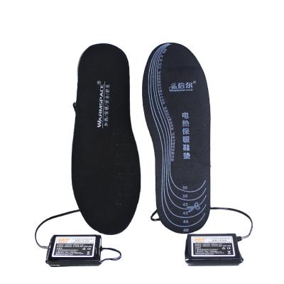 China EVA WARMSPACE electric heated insoles lengthening cable keep warm at constant temperature with rechargeable lithium battery OEM ODM for sale