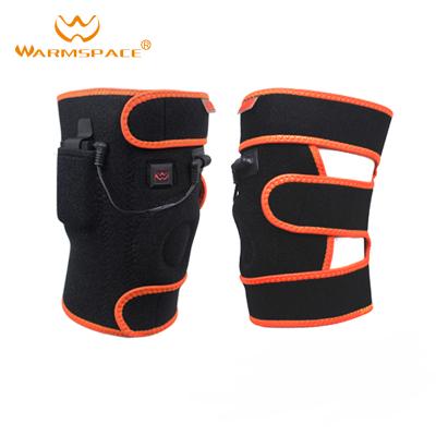 China Outdoor and home support OEM intelligent electric heated kneepads WARMSPACE temperature adjustment heating kneepads for sale