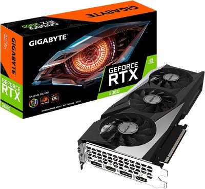 China GIGAOCTET GeForce RTX 3060 Gaming OC 12G Desktop Graphics Card, 3X WINDFORCE Fans, 12GB 192 Bit GDDR6 GAME OC-12GD Video Card for sale