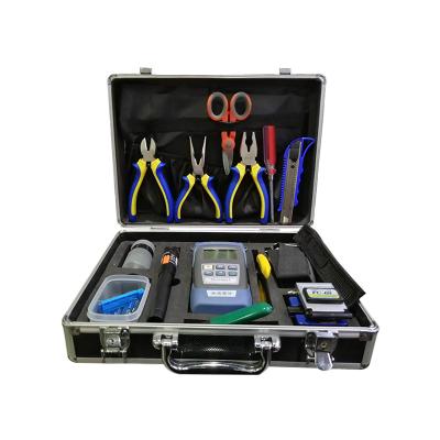 China Cold Special 16-Piece Kit Fiber Optic Equipment FTTH Network Fiber Cleaver FTTH Splice Kit FTTH Toolkit FTTB FTTX for sale