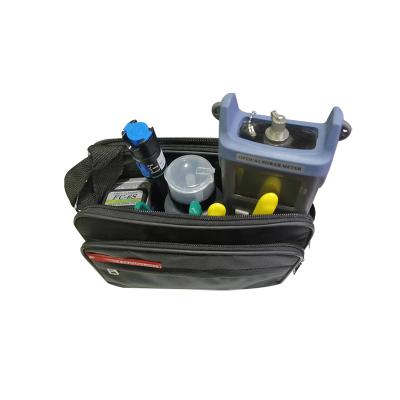 China FTTH fiber optic cable tool kit with optical power meter and FC-6s fiber visual fault locator and cleaver for sale