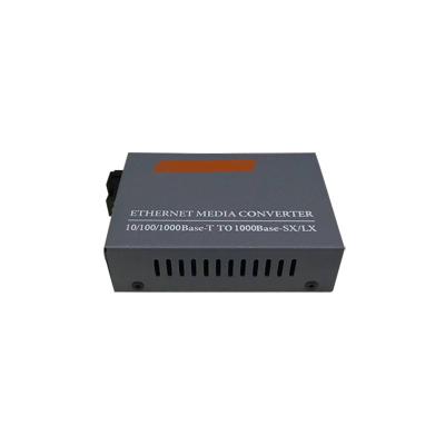 China FTTH and single mode optical fiber single fiber network converter HTB-GS-03AB 10/100/1000m fiber optic transceiver for sale