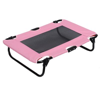 China Travel Hot Summer High Dog Bed Pet Cradle Medium Folding Portable Small Cat Dogs Beds For Sleeping for sale