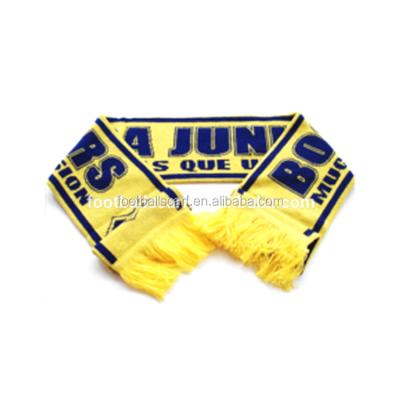 China Long Most Wanted Regular Products Density Spain Soccer Scarf for sale