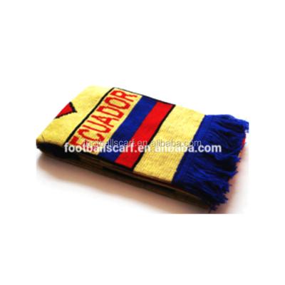 China Hot Selling Regular Products Long Density OEM Soccer Scarf for sale