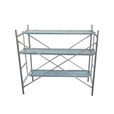 China Safety and Stability Walk Through Scaffold Frames H Frame Main Frame Scaffolding for sale