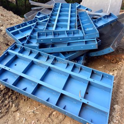 China Industrialized Countries Manufacturing Reusable Formwork Panel High Performance Steel Metal Formwork For Building for sale