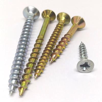 China High Quality Flat Socket Furniture Connecting Flat Head Cross Recessed Furniture Screws From China for sale