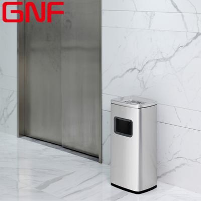 China GNF Indoor and outdoor ashtray trash cans hotel lobby ashtray standing entrance ashtray trash can viable for sale