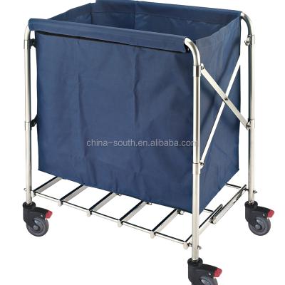 China Hotel Towel Collection Car Hotel Trolley Design Hospital Household Commercial Cleaning Trolley Cart for sale