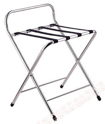 China Modern Stainless Steel Toilet Folding Luggage Rack for sale