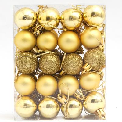 China European Style TKYGU New Design 1.18 Inch Christmas Ornaments Balls 40pcs Plastic Ball Ornaments Christmas Tree Decor for sale