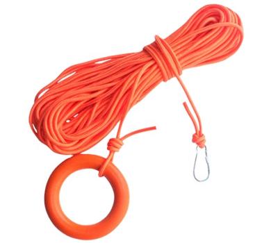 China Float in the Water Marine Safety Lifebuoy Buoyant Rescue Lifeline Orange Nylon Floats Reling for sale