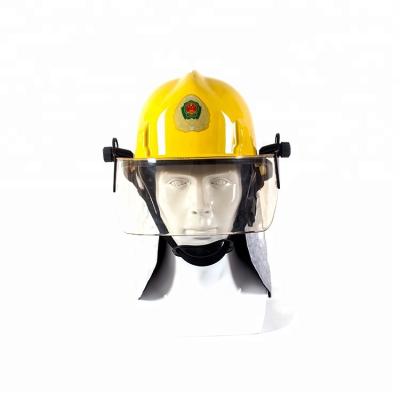 China High Quality Personal Protective Equipment Fire Fighting Helmet for sale