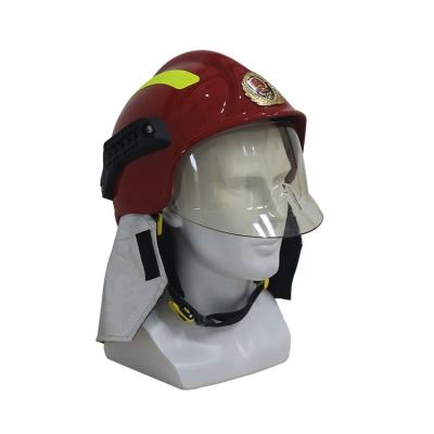 China China factory equipment personal supply protection european style fire helmet for sale