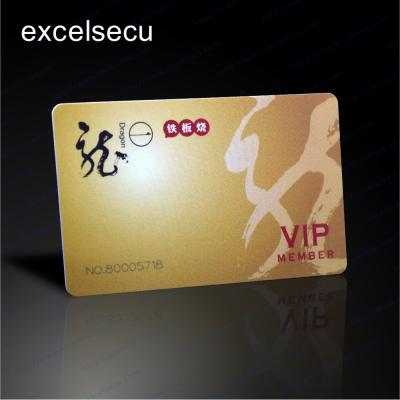 China Ultra-light access control system chip 13.56Mhz frequency restaurant VIP membership service meal card for sale