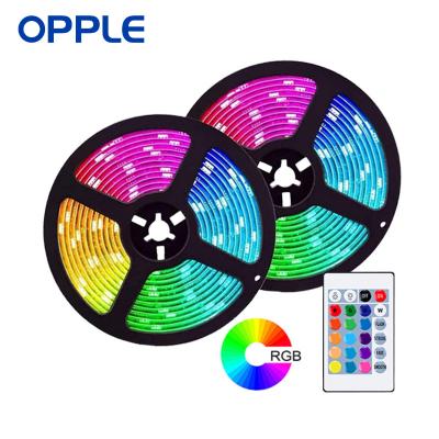 China OPPLE RGB Light LED Strip Strips Lamp USB Remote Flexible 5050 TV Wall Room Decor Computer Gamer Installed Desksetup Bedroom Room for sale