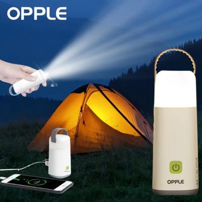 China Tent Camping Fishing Light Outdoor Night Lamp OPPLE USB Rechargeable Bulb Flashlight Dimming Portable Power Bank Tent Light Emergency for sale