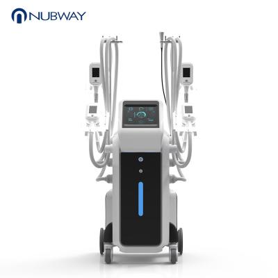 China Whole Body Slimming Fat Reduction Cooling 4 Handles Lipo Cryo Cryolipolysis Cryotherapy Machine For Sale for sale