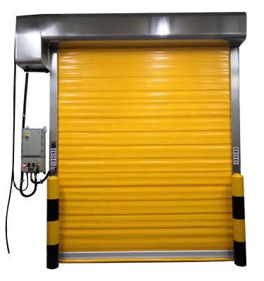 China modern industry high speed fast roller door cold room door/china cold storage high speed door for sale