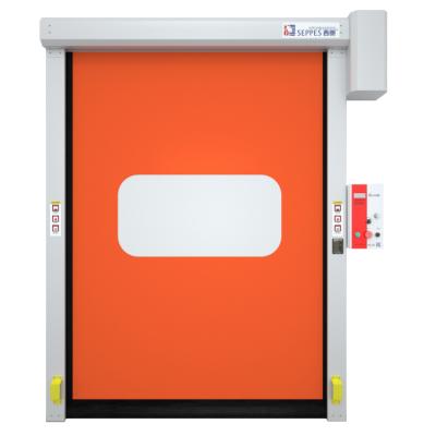 China HSD-140 Modern PVC Self Repairing High Speed ​​Door High Speed ​​Zipper Door With Infrared Security for sale