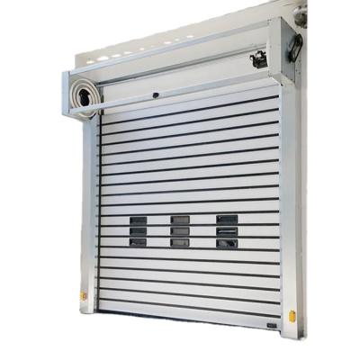 China High Security Aluminum Alloy Customized Rolling Pull High Security Linked Hard Rapid Door High Speed ​​Spiral Door for sale