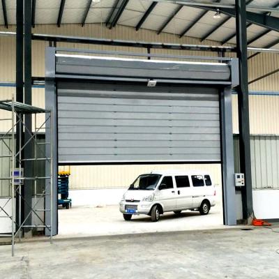 China Jiangsu Door High Speed ​​Heat Insulation Garage Door Spiral Insulation Fast Sprial Door With Best Price for sale