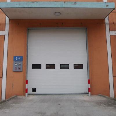 China Factory Price Modern White Lifting Sectional Metal Vertical Garage Sliding Door for sale