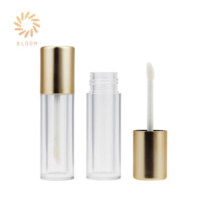 China Fashion 4ml Customized Private Label Wholesale Fashion Lipstick Empty Liquid Lip Gloss Tube With Brush for sale