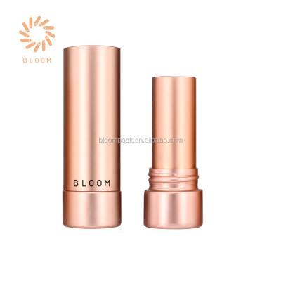 China Hot Sale Cool Aluminum Screw Cap Lipstick Tube for sale