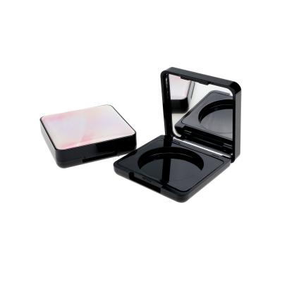 China Recyclable Custom Bloompack Blusher Highlighter Bar Eyeshadow Packaging Logo Rounded Square Empty Single for sale