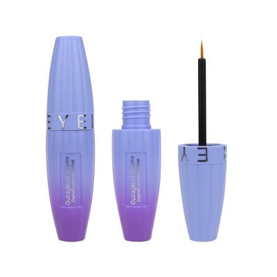 China Fashionable Empty Makeup Tube Barrel Shape Vertical Strip High Quality Liquid Eyeliner Packaging for sale