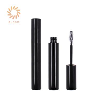 China Diameter 17.5mm Luxury Black Classic Cylinder Mascara Aluminum Tube Cosmetic for sale