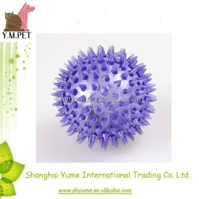 China Sustainable Ball Squeaky Dog Plays Spike Ball for sale