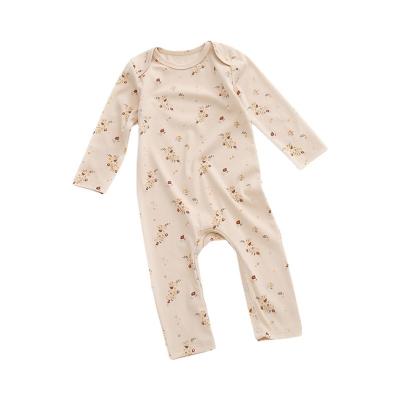 China Autumn Baby Overalls Infants and Toddlers Romper Infants and Toddlers Regular Long-sleeved Cotton Romper for sale