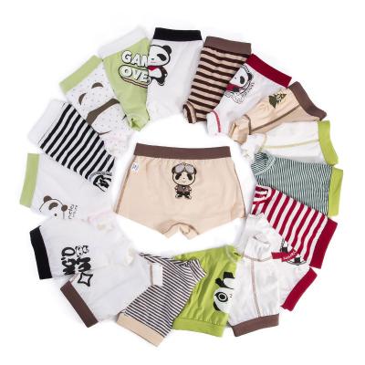 China Cotton Breathable Cartoon Underwear Boneless Children's Teen Boxer Briefs High Quality Baby Underwear for sale