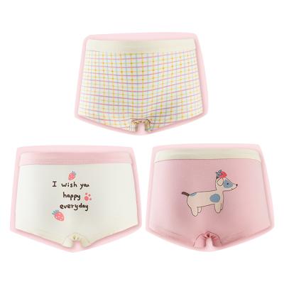 China Hot Sale Breathable Girls Panties Girls Teens Modal Boxer Shorts Girls Baby Boneless Cool Panties for sale