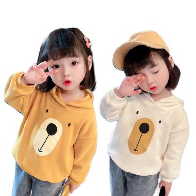 China Anti-Shrink Cute Cartoon Autumn Hoodie Girls Long Sleeve Sweater Kids Baby Sport Tops Hooded Sweatshirt for sale