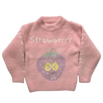 China Wholesale Anti-Shrink Wholesale High Quality Sweater Shirt Candy Color Baby Sweater Knitting Top Sweater for sale